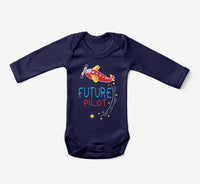 Thumbnail for Future Pilot (Airplane) Designed Baby Bodysuits