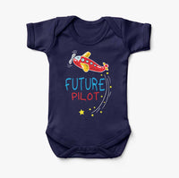 Thumbnail for Future Pilot (Airplane) Designed Baby Bodysuits