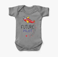 Thumbnail for Future Pilot (Airplane) Designed Baby Bodysuits