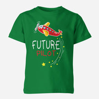 Thumbnail for Future Pilot (Airplane) Designed Children T-Shirts