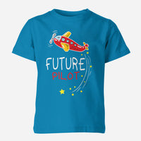 Thumbnail for Future Pilot (Airplane) Designed Children T-Shirts
