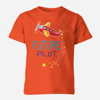 Thumbnail for Future Pilot (Airplane) Designed Children T-Shirts