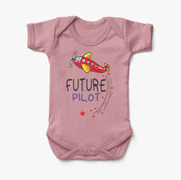 Thumbnail for Future Pilot (Airplane) Designed Baby Bodysuits