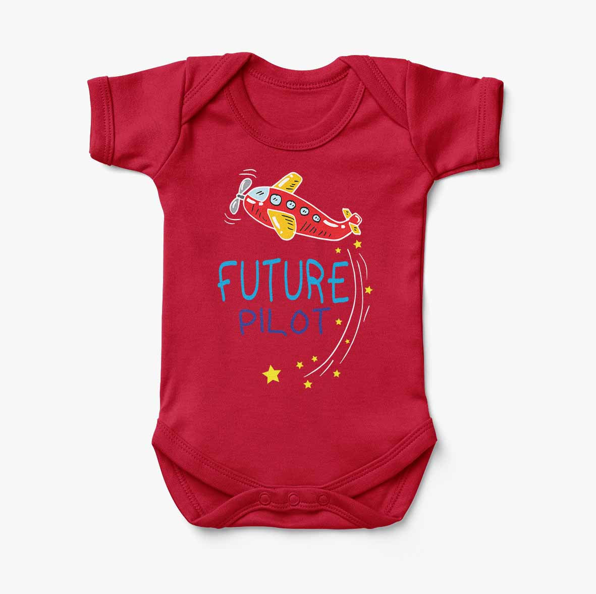 Future Pilot (Airplane) Designed Baby Bodysuits