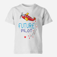 Thumbnail for Future Pilot (Airplane) Designed Children T-Shirts