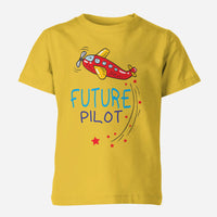 Thumbnail for Future Pilot (Airplane) Designed Children T-Shirts