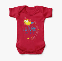 Thumbnail for Future Pilot (Helicopter) Designed Baby Bodysuits