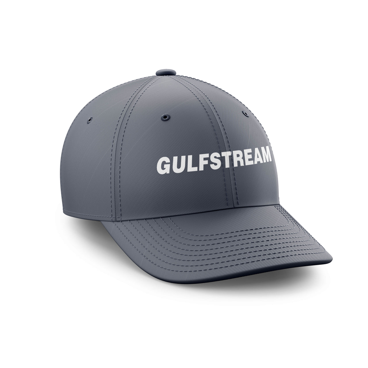 Gulfstream & Text Designed Embroidered Hats