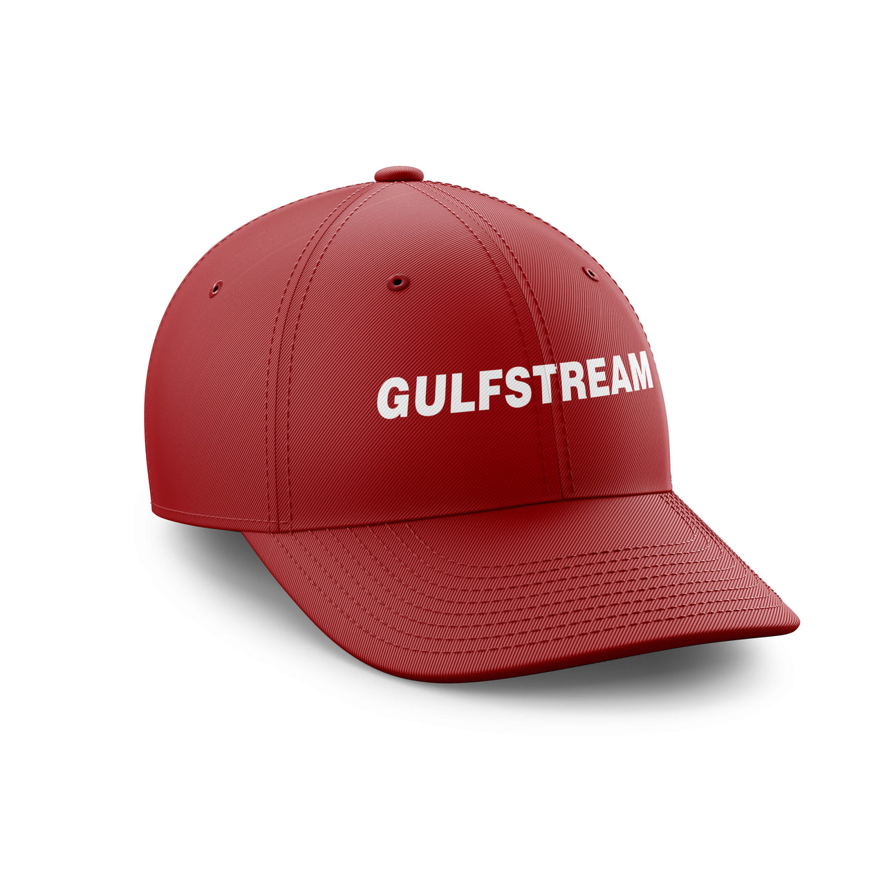 Gulfstream & Text Designed Embroidered Hats