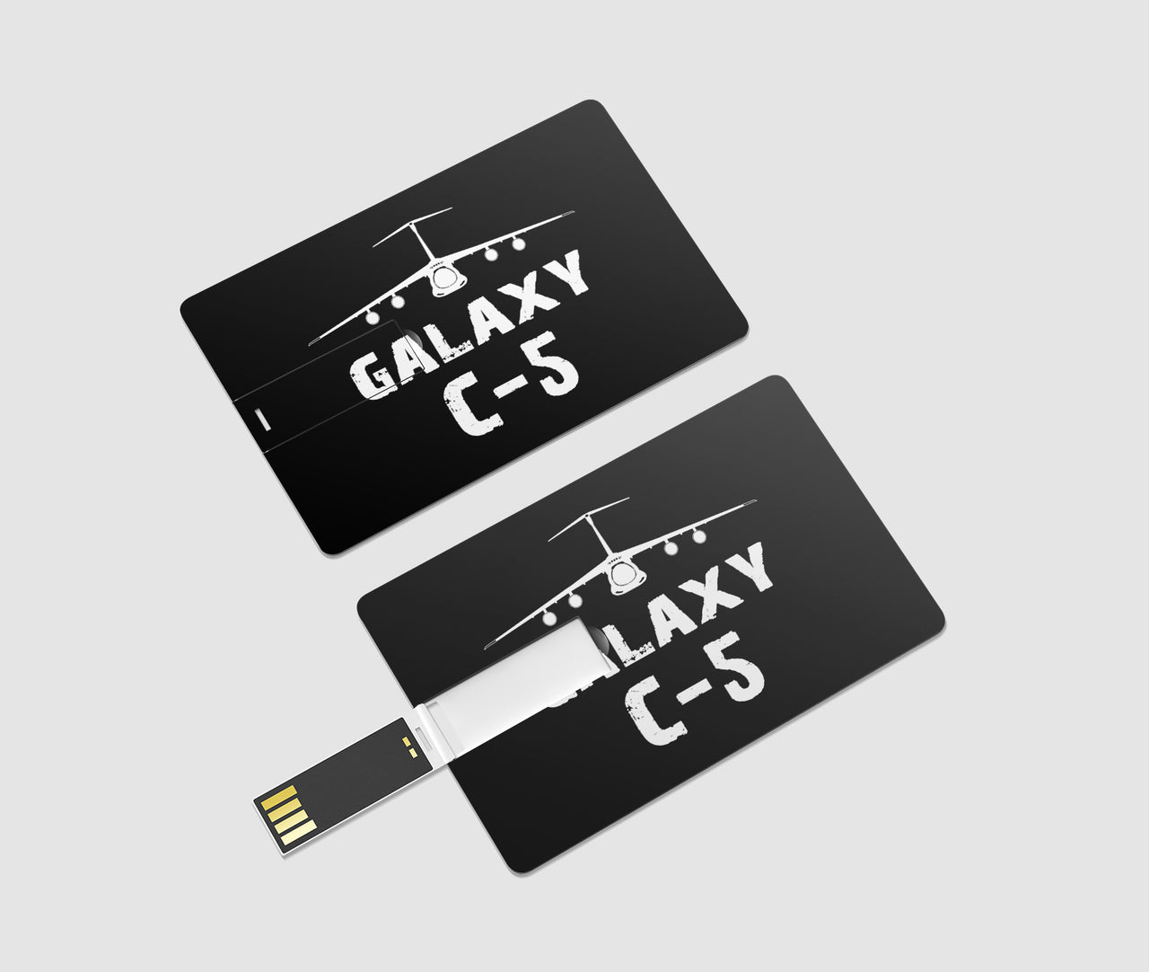 Galaxy C-5 & Plane Designed USB Cards