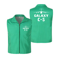 Thumbnail for Galaxy C-5 & Plane Designed Thin Style Vests