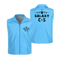 Thumbnail for Galaxy C-5 & Plane Designed Thin Style Vests