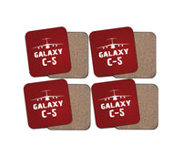 Thumbnail for Galaxy C-5 & Plane Designed Coasters