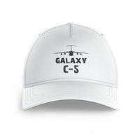 Thumbnail for Galaxy C-5 & Plane Printed Hats