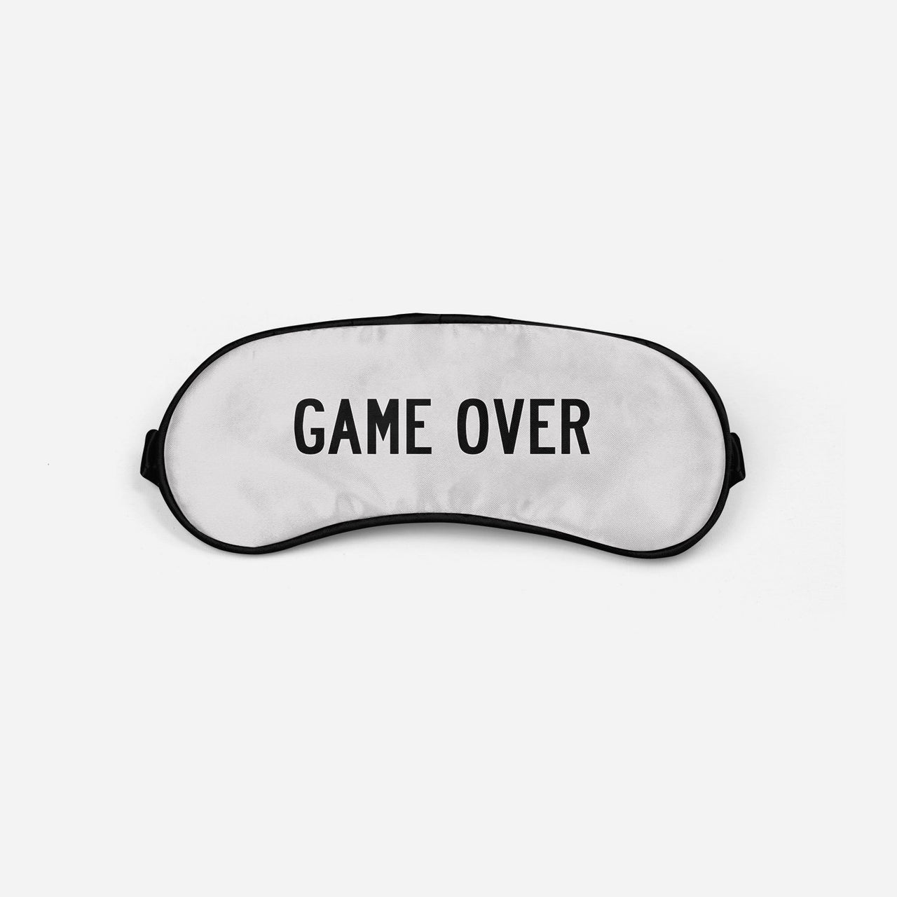Game Over Sleep Masks Aviation Shop Light Gray Sleep Mask 
