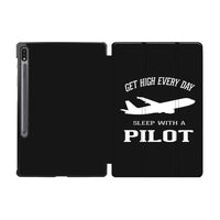 Thumbnail for Get High Every Day Sleep With A Pilot Designed Samsung Tablet Cases