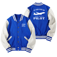 Thumbnail for Get High Every Day Sleep With A Pilot Designed Baseball Style Jackets