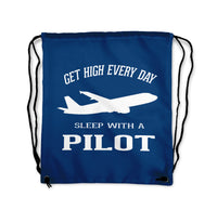 Thumbnail for Get High Every Day Sleep With A Pilot Designed Drawstring Bags