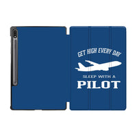 Thumbnail for Get High Every Day Sleep With A Pilot Designed Samsung Tablet Cases