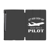 Thumbnail for Get High Every Day Sleep With A Pilot Designed Samsung Tablet Cases
