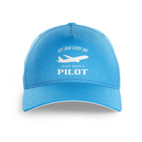 Thumbnail for Get High Every Day Sleep With A Pilot Printed Hats