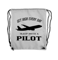 Thumbnail for Get High Every Day Sleep With A Pilot Designed Drawstring Bags