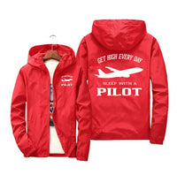Thumbnail for Get High Every Day Sleep With A Pilot Designed Windbreaker Jackets