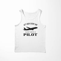 Thumbnail for Get High Every Day Sleep With A Pilot Designed Tank Tops