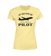 Thumbnail for Get High Every Day Sleep With A Pilot Designed Women T-Shirts