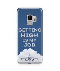 Thumbnail for Getting High is My Job Printed Samsung J Cases