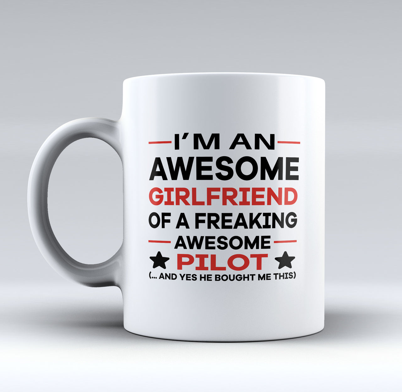 I am an Awesome Girlfriend Designed Mugs