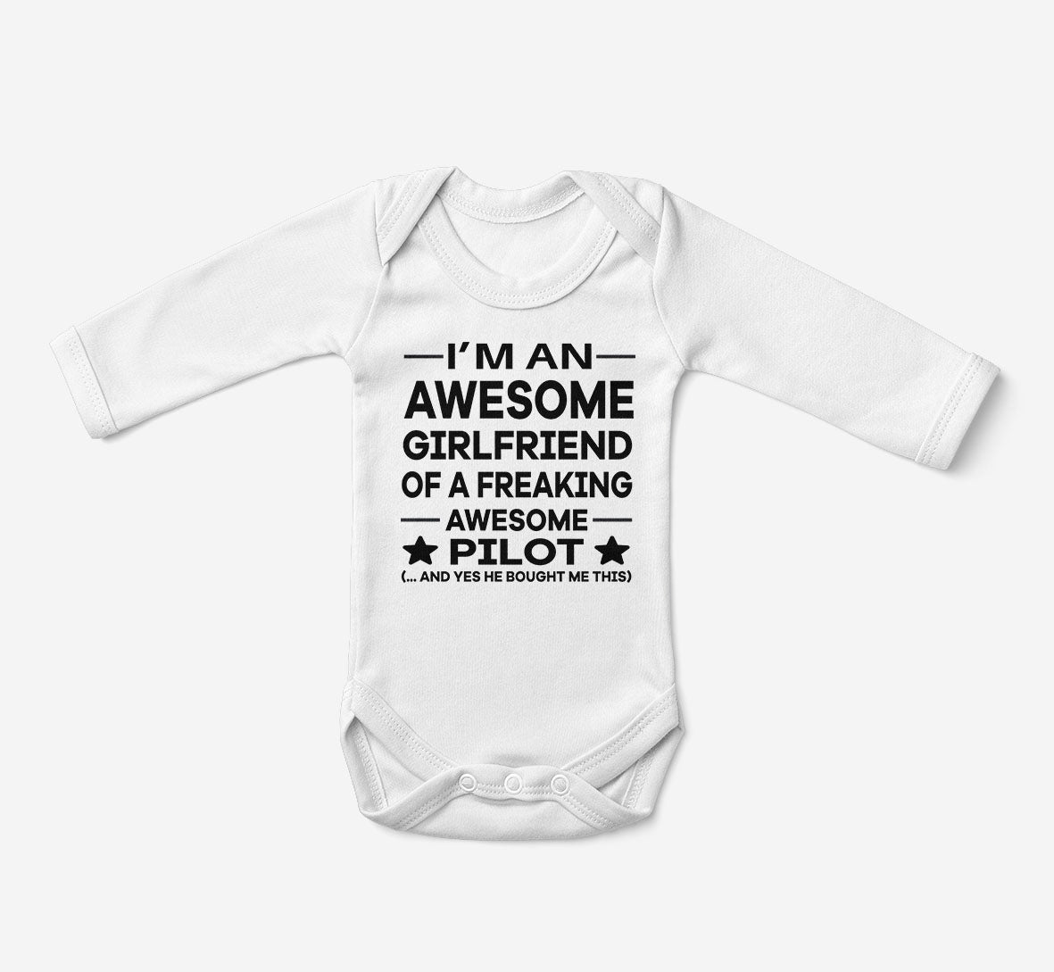 Girlfriend Designed Baby Bodysuits