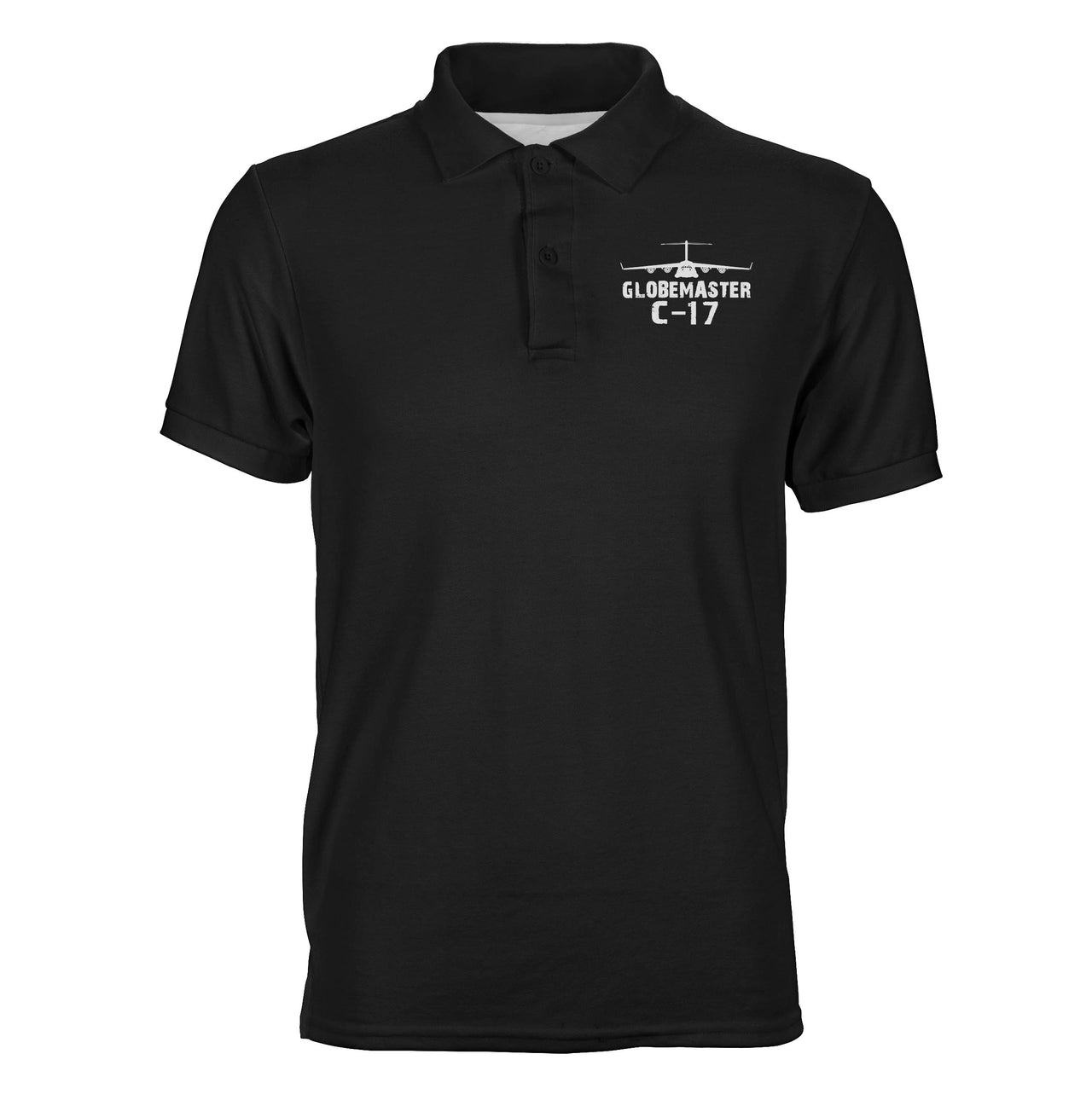 GlobeMaster C-17 & Plane Designed Polo T-Shirts