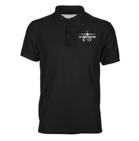 Thumbnail for GlobeMaster C-17 & Plane Designed Polo T-Shirts