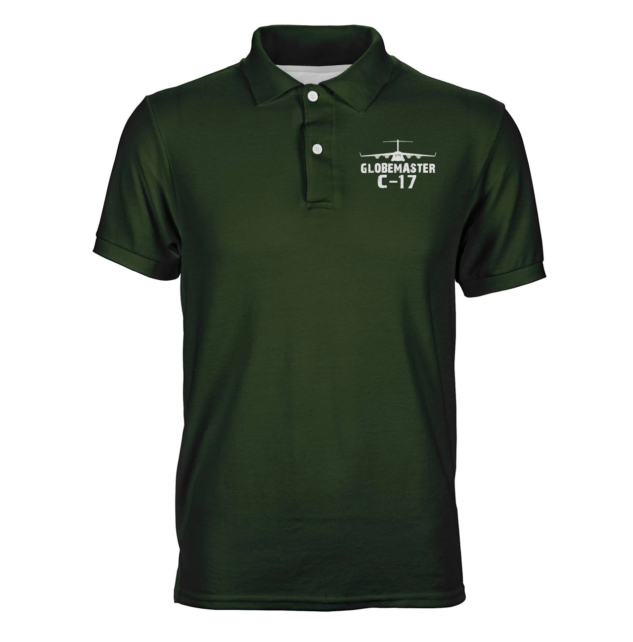 GlobeMaster C-17 & Plane Designed Polo T-Shirts