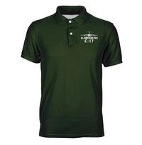 Thumbnail for GlobeMaster C-17 & Plane Designed Polo T-Shirts
