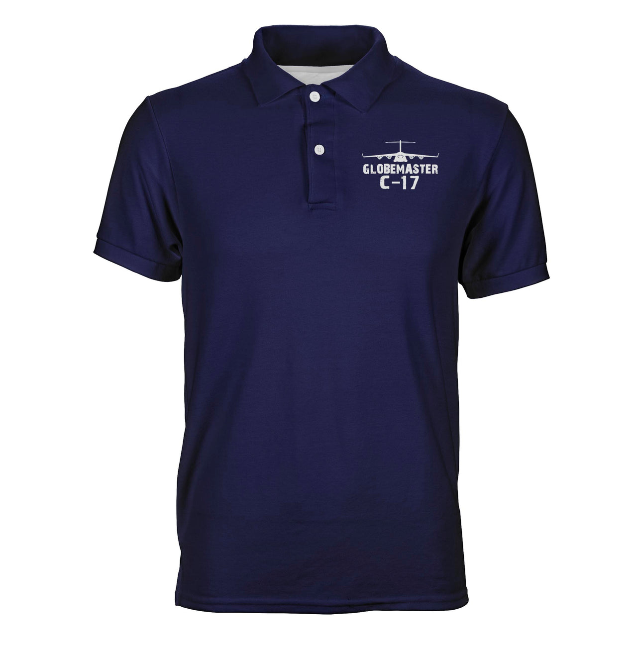 GlobeMaster C-17 & Plane Designed Polo T-Shirts