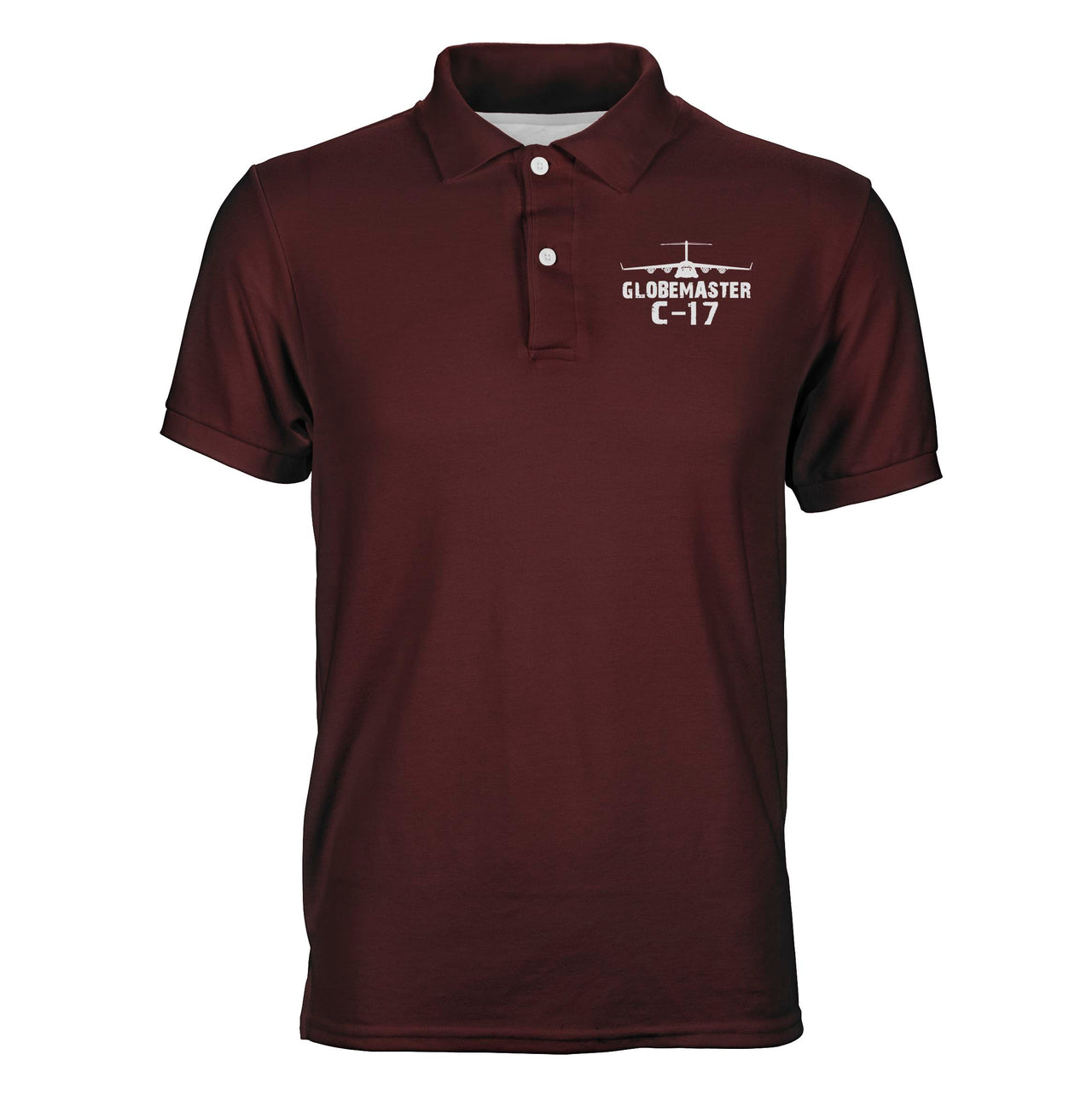 GlobeMaster C-17 & Plane Designed Polo T-Shirts