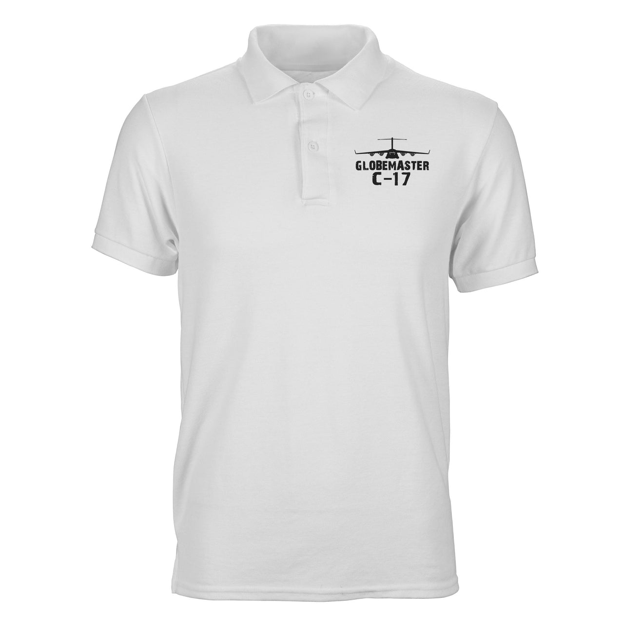 GlobeMaster C-17 & Plane Designed Polo T-Shirts
