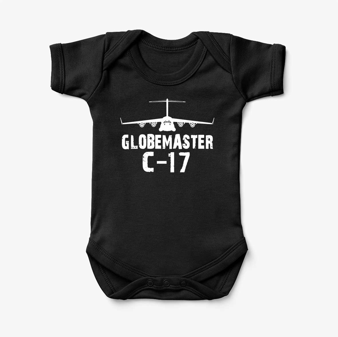 GlobeMaster C-17 & Plane Designed Baby Bodysuits