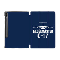 Thumbnail for GlobeMaster C-17 & Plane Designed Samsung Tablet Cases