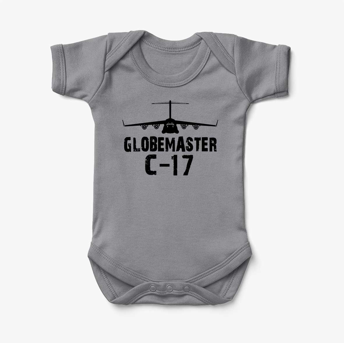 GlobeMaster C-17 & Plane Designed Baby Bodysuits