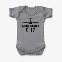 Thumbnail for GlobeMaster C-17 & Plane Designed Baby Bodysuits