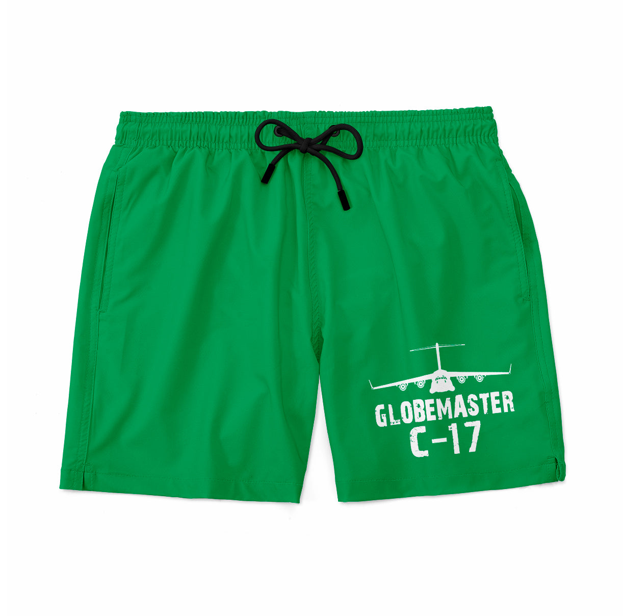 GlobeMaster C-17 & Plane Designed Swim Trunks & Shorts
