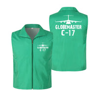 Thumbnail for GlobeMaster C-17 & Plane Designed Thin Style Vests
