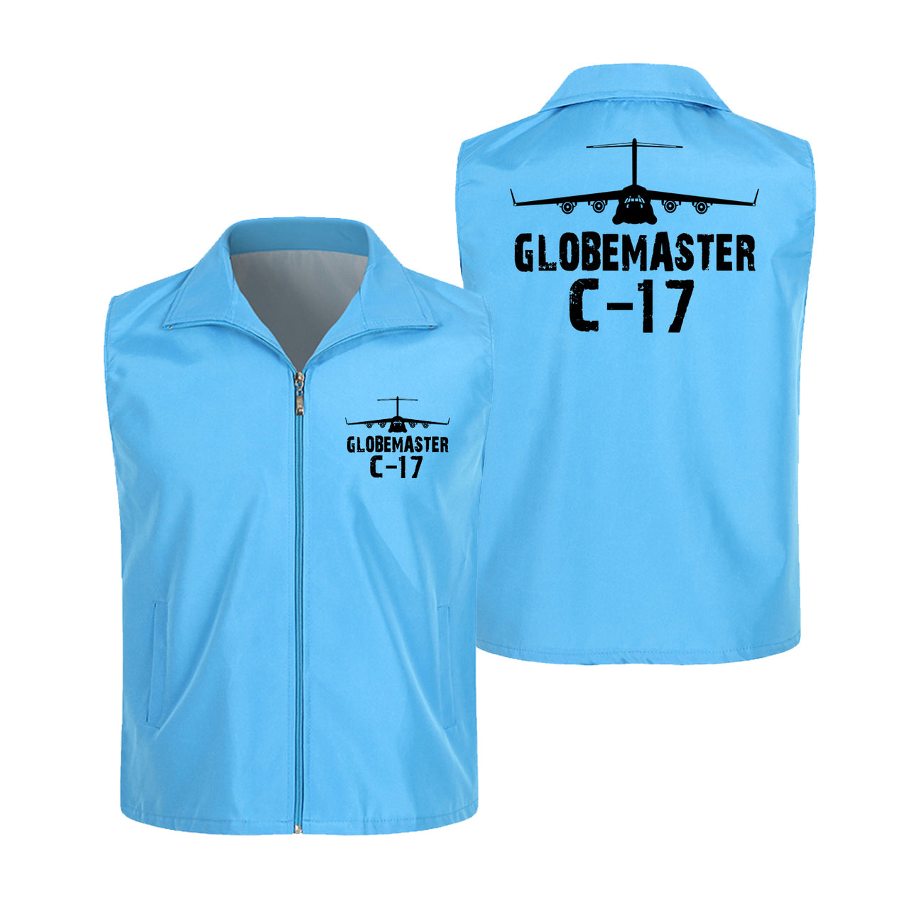 GlobeMaster C-17 & Plane Designed Thin Style Vests