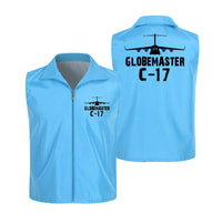 Thumbnail for GlobeMaster C-17 & Plane Designed Thin Style Vests
