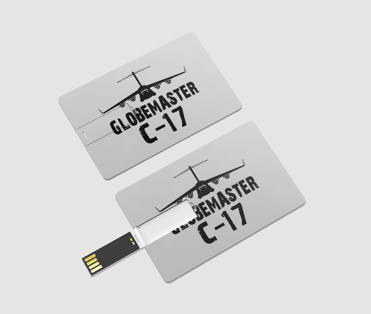 GlobeMaster C-17 & Plane Designed USB Cards
