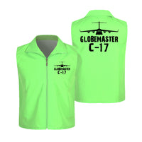 Thumbnail for GlobeMaster C-17 & Plane Designed Thin Style Vests