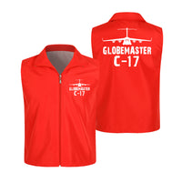 Thumbnail for GlobeMaster C-17 & Plane Designed Thin Style Vests